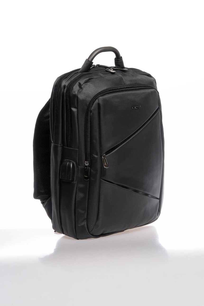 ÇÇS USB Girişli Sırt Çantası Grey