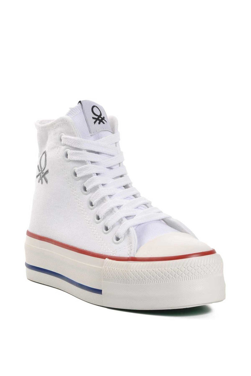 Benetton Kadın Spor Ayakkabı Beyaz