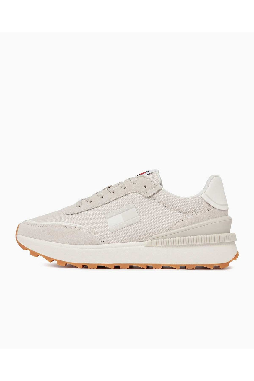 Tommy Hilfiger Tecnihal Runner Low Top Sneakers Bleached Stone