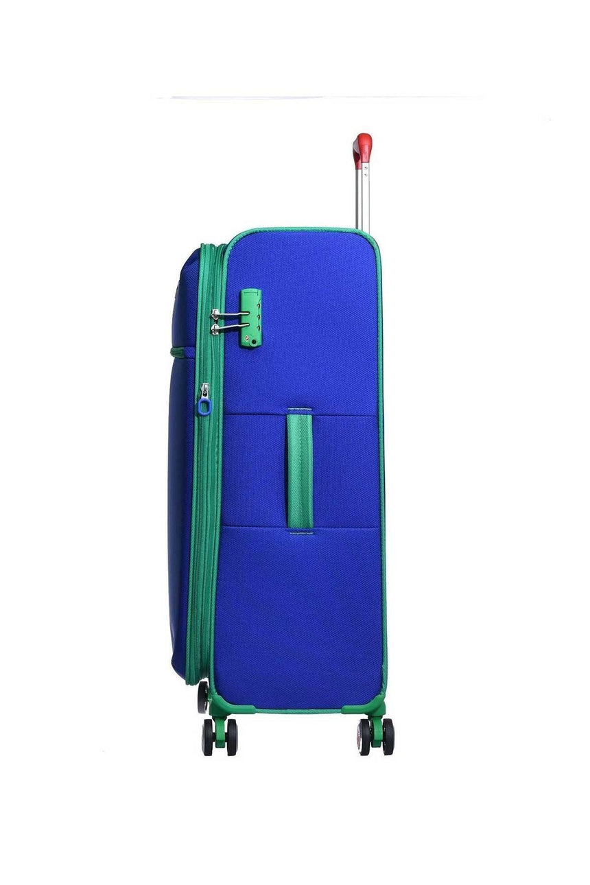 Benetton Büyük Boy 70 Cm Kumaş Valiz Sax