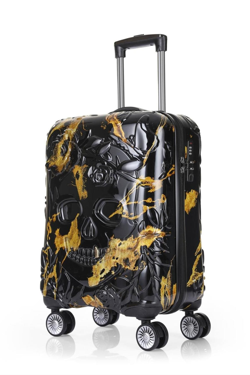 ÇÇS Kuru Kafa 75 cm Büyük Boy Valiz Siyah