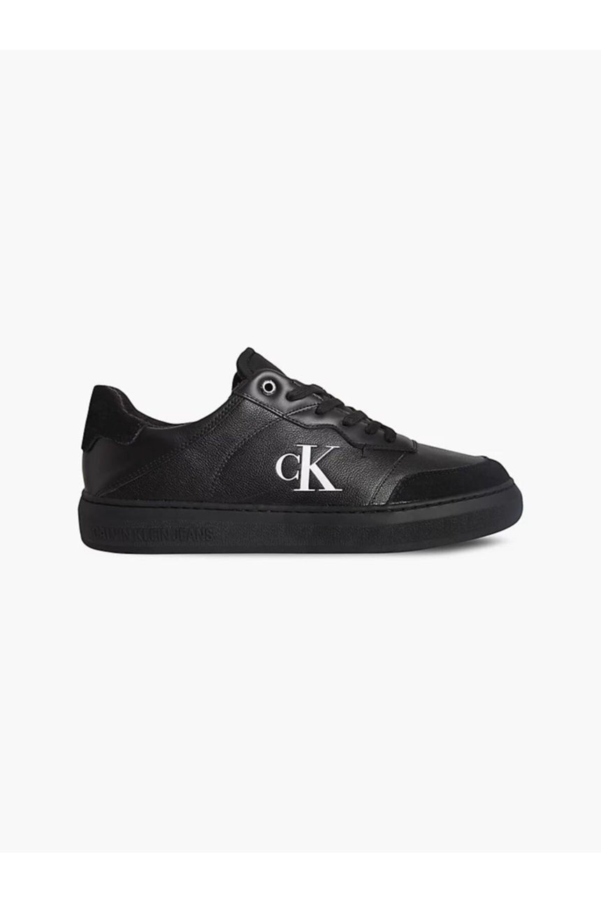 Calvin Klein Cupsole Laceup Casual Warm Erkek Black Mono