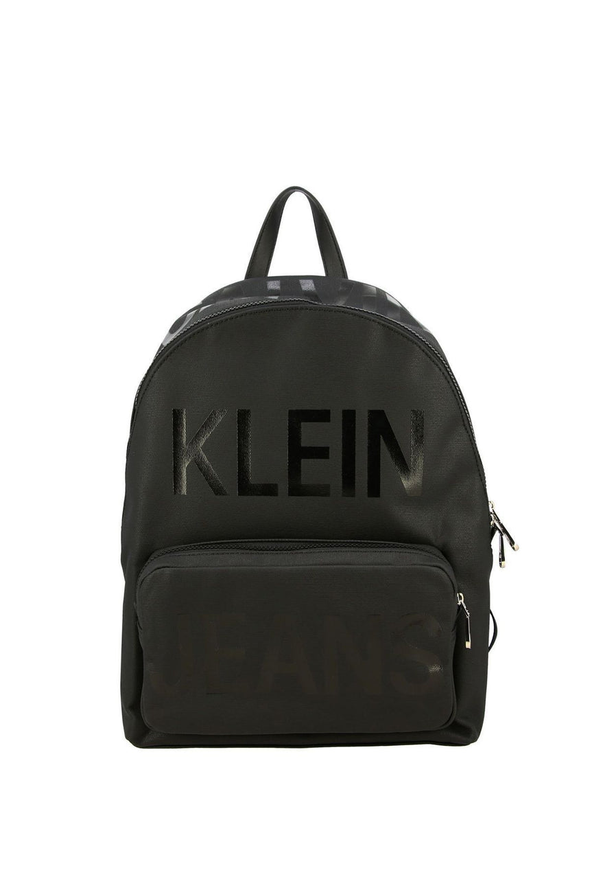 Calvin Klein Coated Logo Campus Bp 40 Sırt Çantası Black / Black