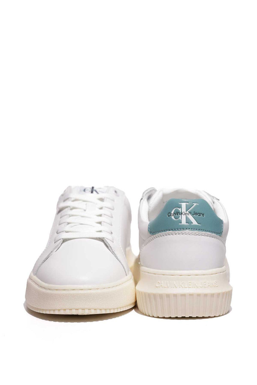 Calvin Klein Chunky Sole Erkek Sneaker Bright White/Oil Blue