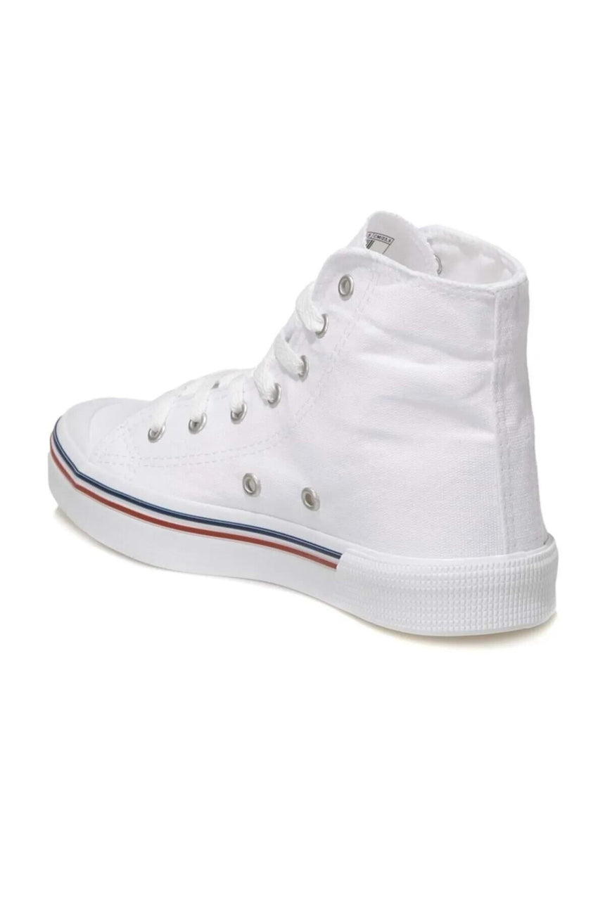 Us Polo Assn 3M Penelope High 3Fx Kadın Sneakers Beyaz