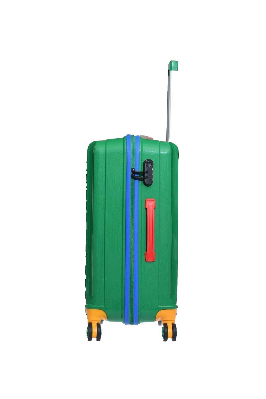 Benetton Orta Boy 60 Cm Valiz Yeşil