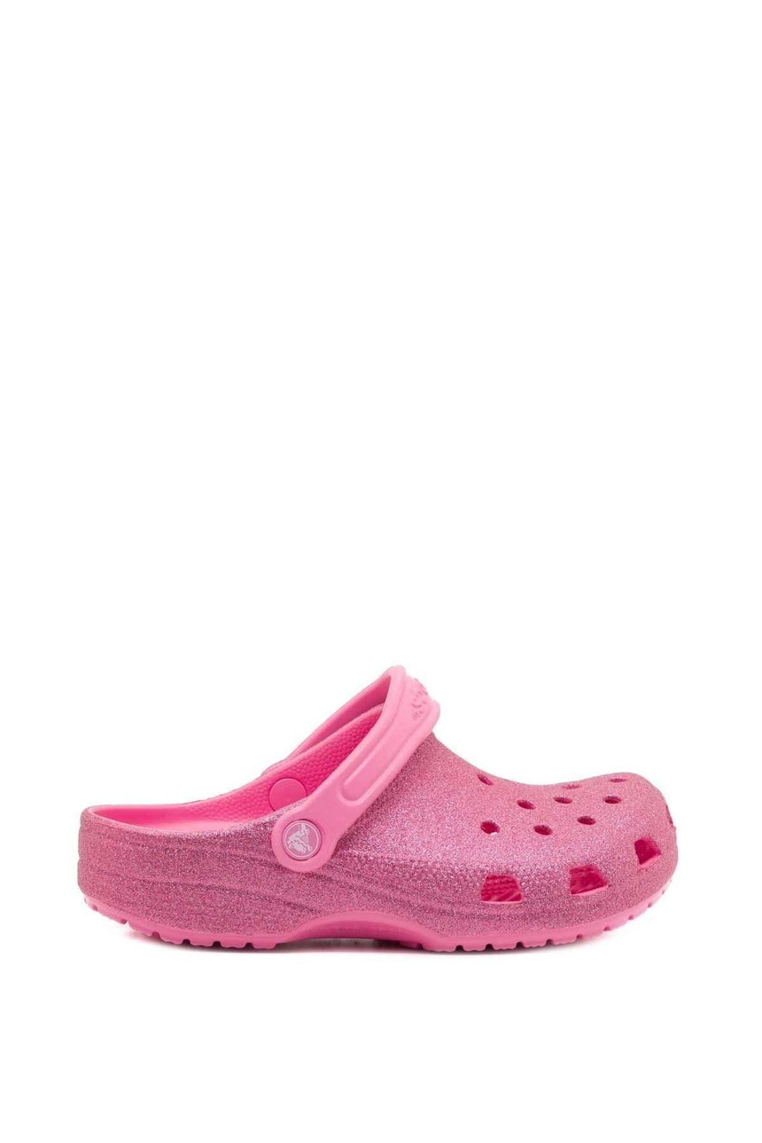 Crocs Classic Glitter Clog K Kadın Terlik Pink Lemonade