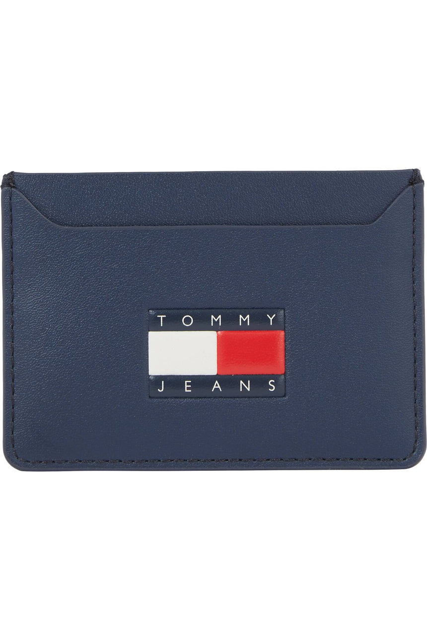 Tommy Hilfiger Heritage Leather Cc Cardholder Dark Night Navy