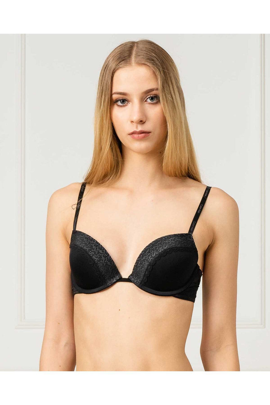 Calvin Klein Push Up Destekli Kadın Sütyen Black