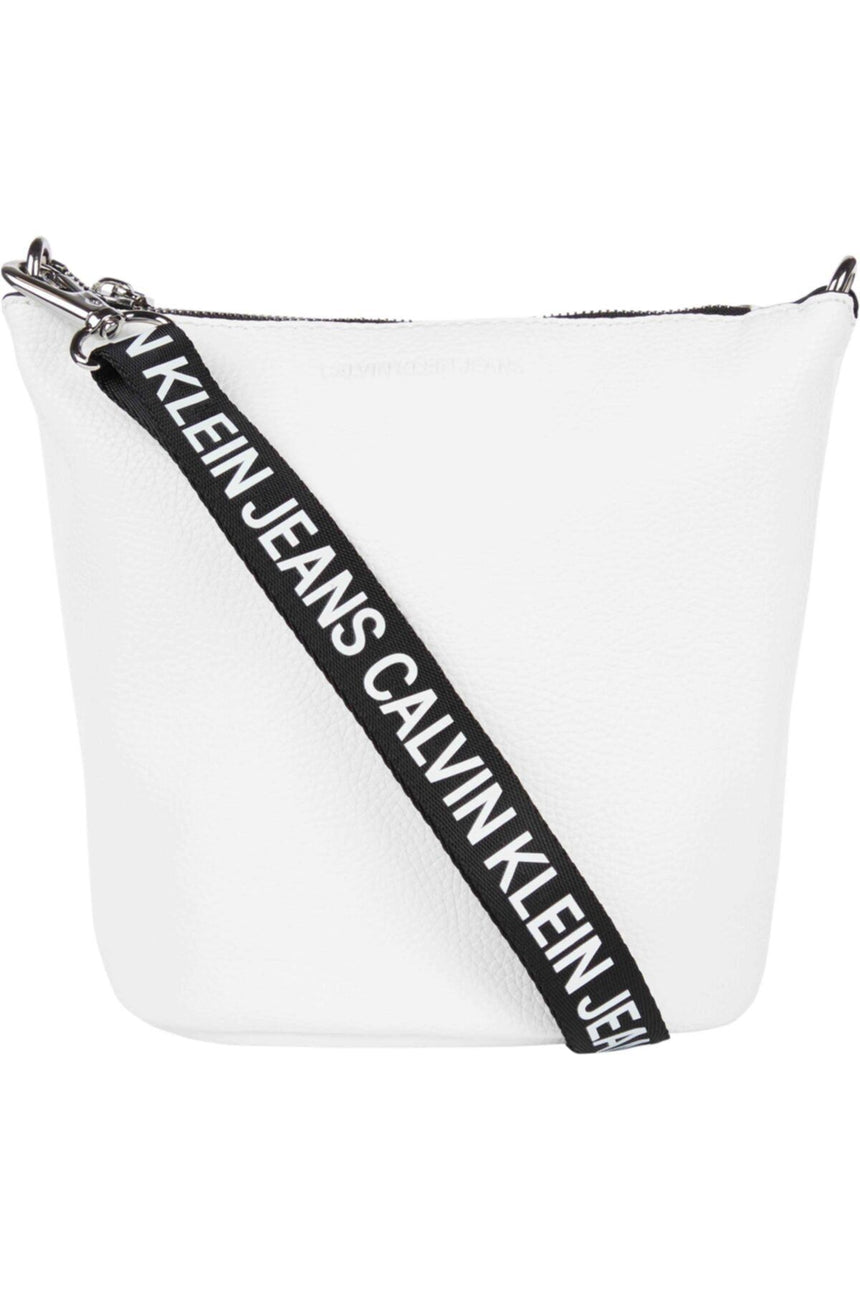 Calvin Klein Mini Bucket Kadın Omuz Çantası Bright White