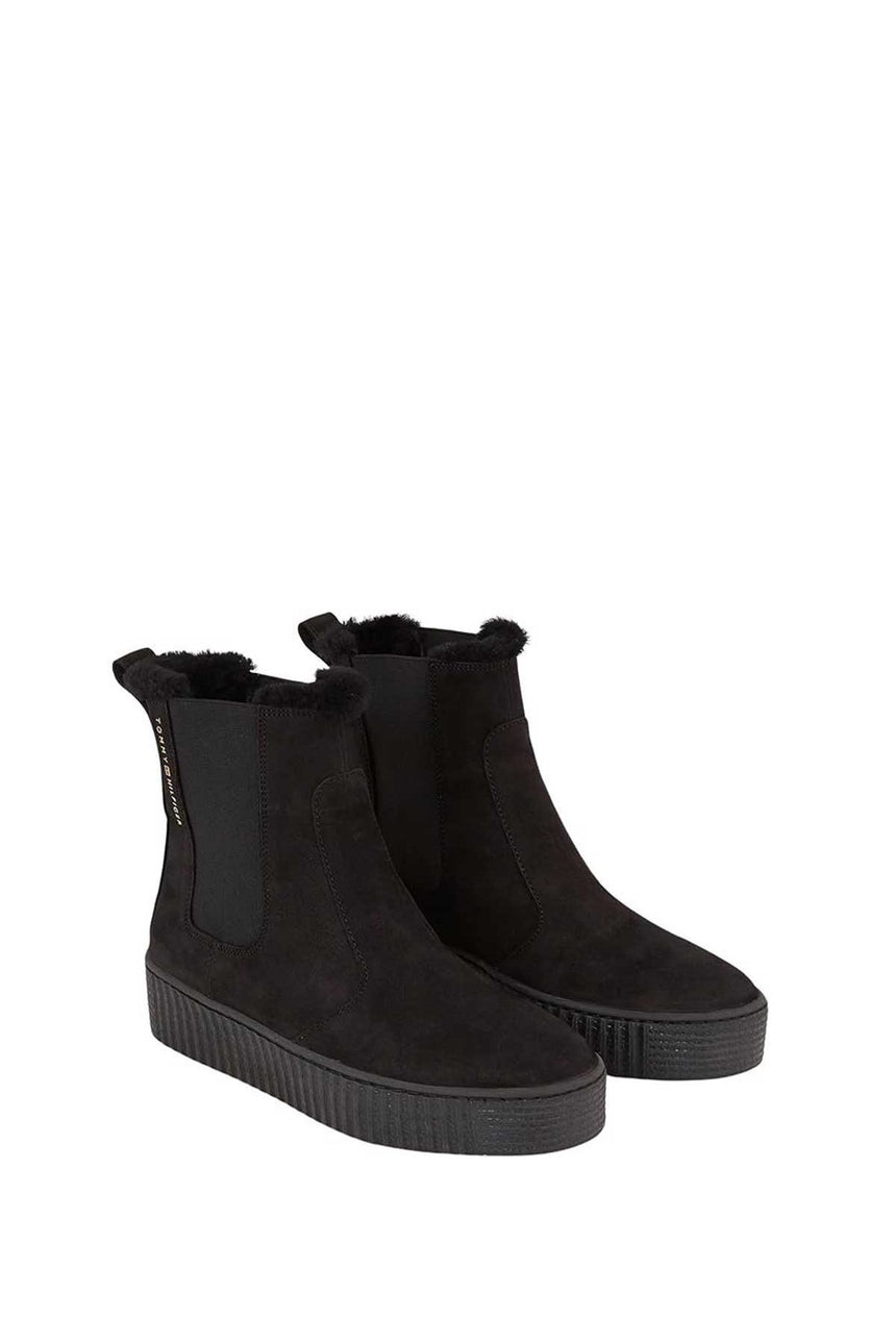 Tommy Hilfiger Chelsea Ankle Boots Black