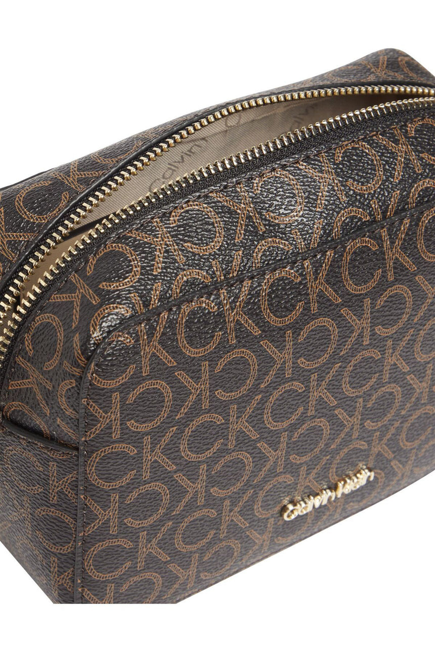 Calvin Klein Must Camera Bag Mono Brown