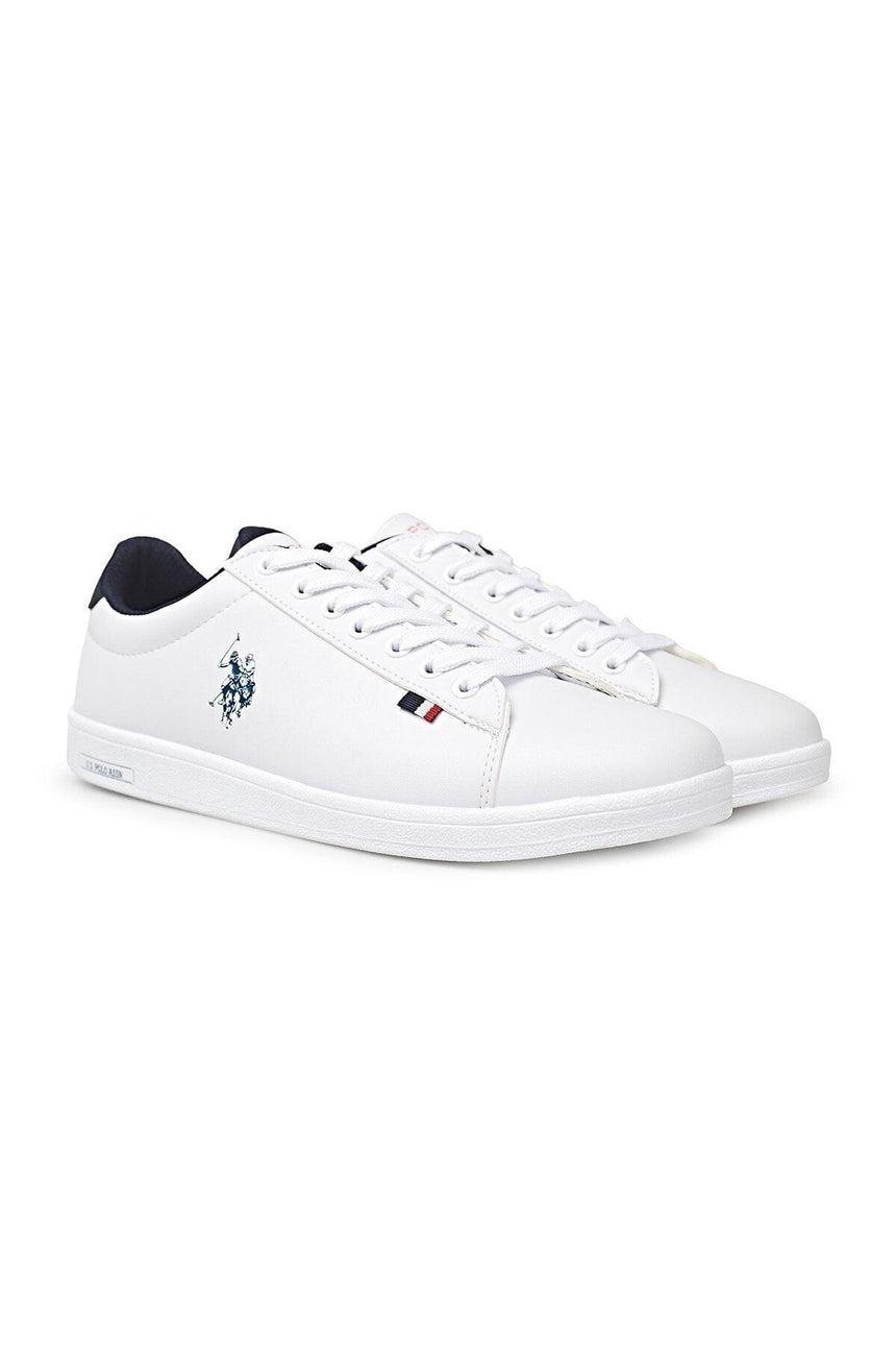 Us Polo Assn 3M Franco Gsn 3Fx Kadın Sneaker Beyaz - Lacivert