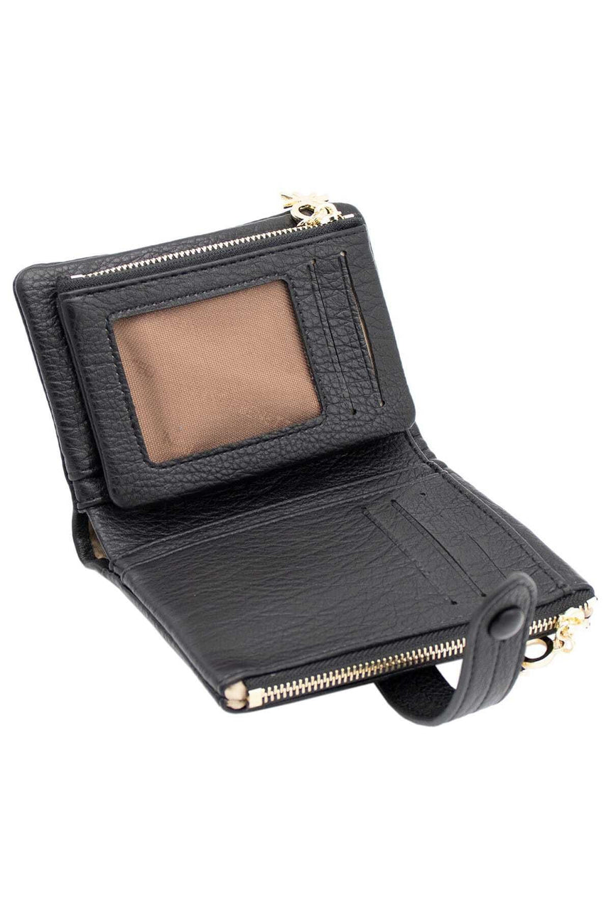 Benetton Vintage Small Kadın Cüzdanı Siyah