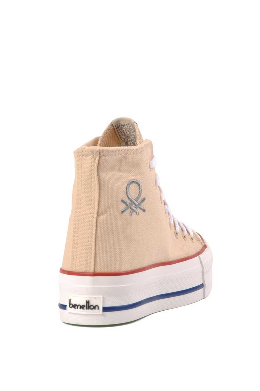 Benetton Kadın Spor Ayakkabı Bej
