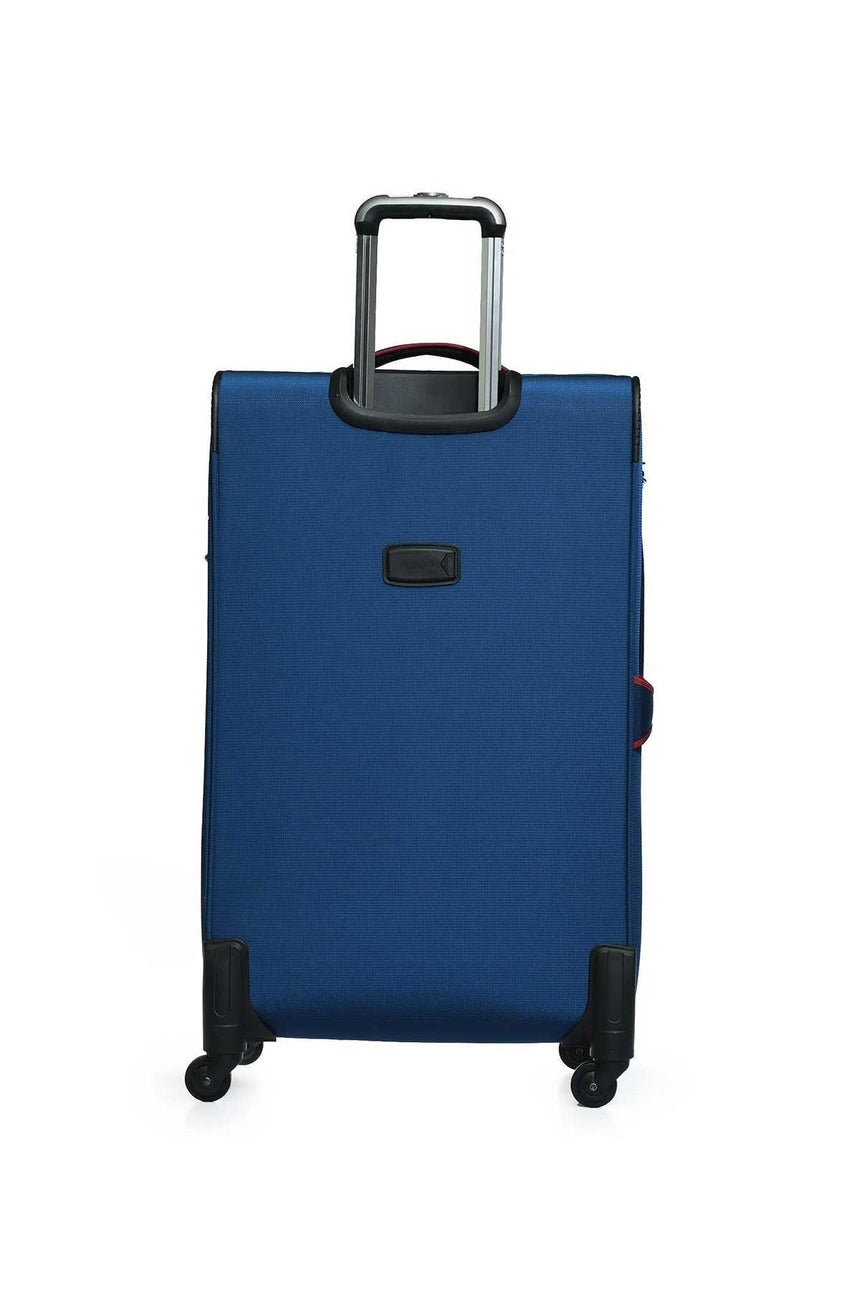 Us Polo Assn Kumaş Büyük Boy Valiz Lacivert - Kırmızı