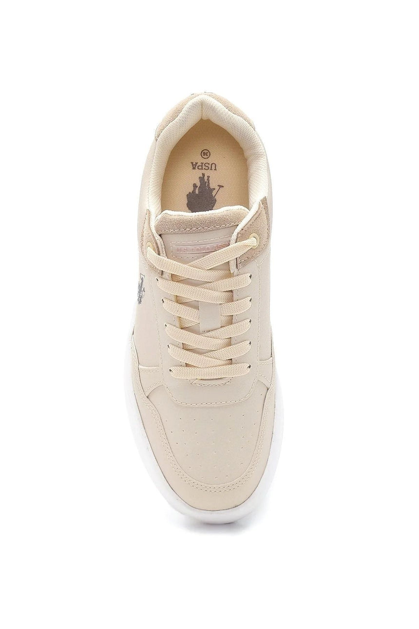 U.s Polo Assn 2I Elta 2Fx Kadın Havuz Taban Sneaker Bej