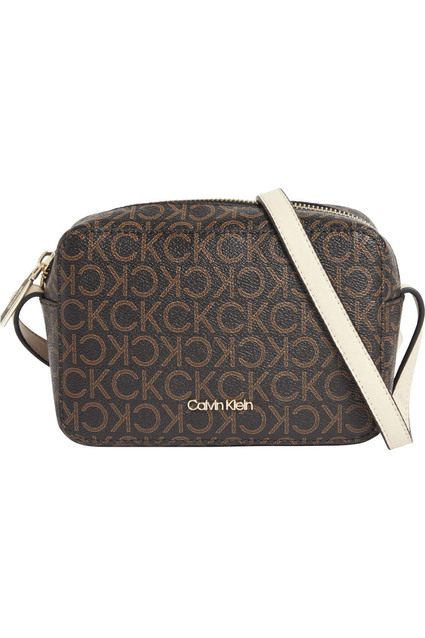 Calvin Klein Must Camera Bag Mono Brown