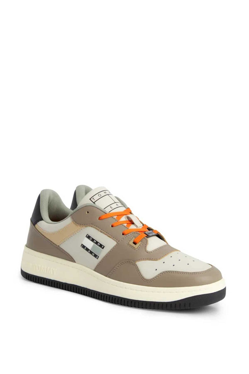 Tommy Hilfiger Basket Premium Cupsole Sneaker Orange