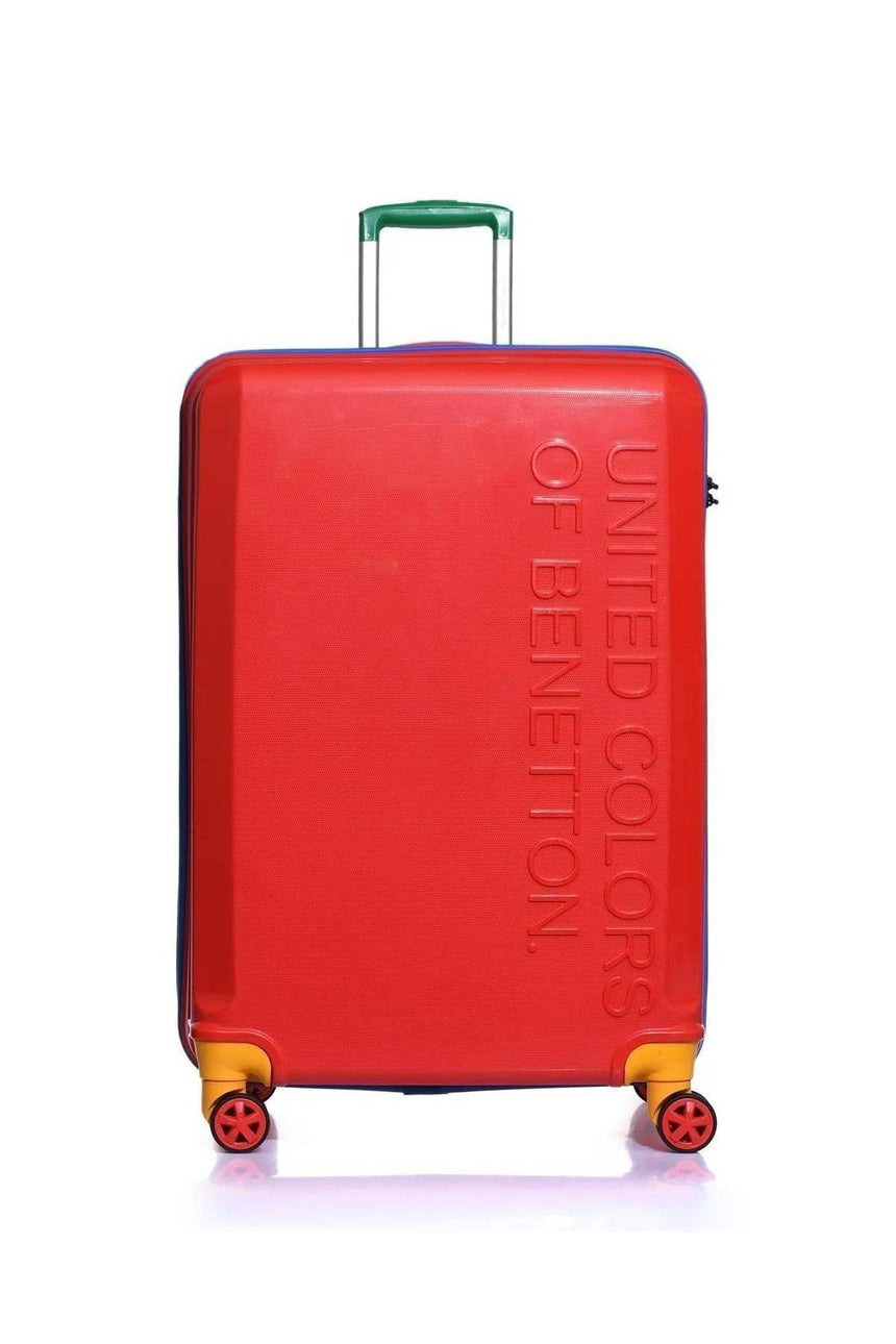 Benetton Orta Boy 60 Cm Valiz Kırmızı