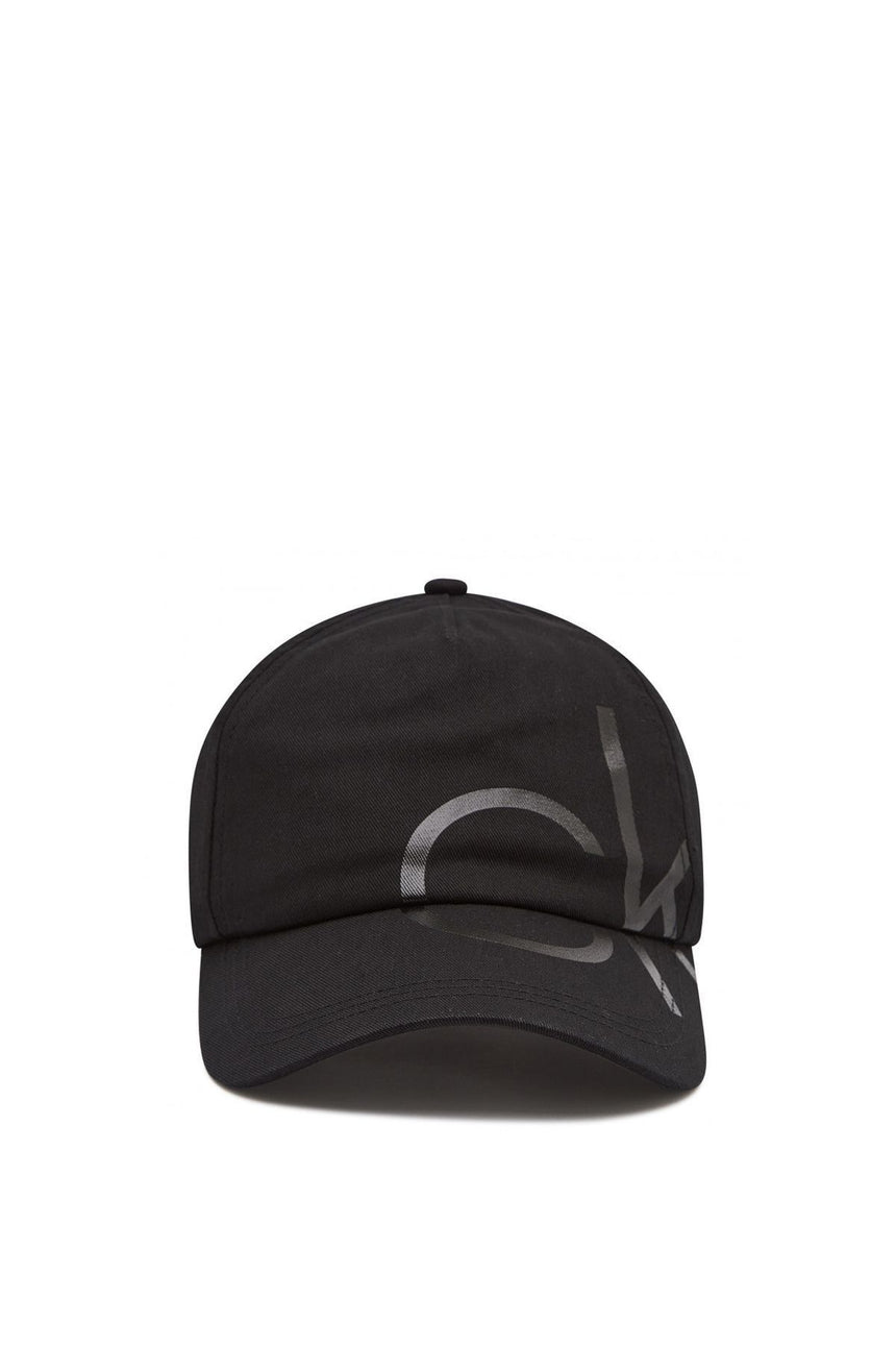 Calvin Klein Oversized Logo Erkek Şapka Black