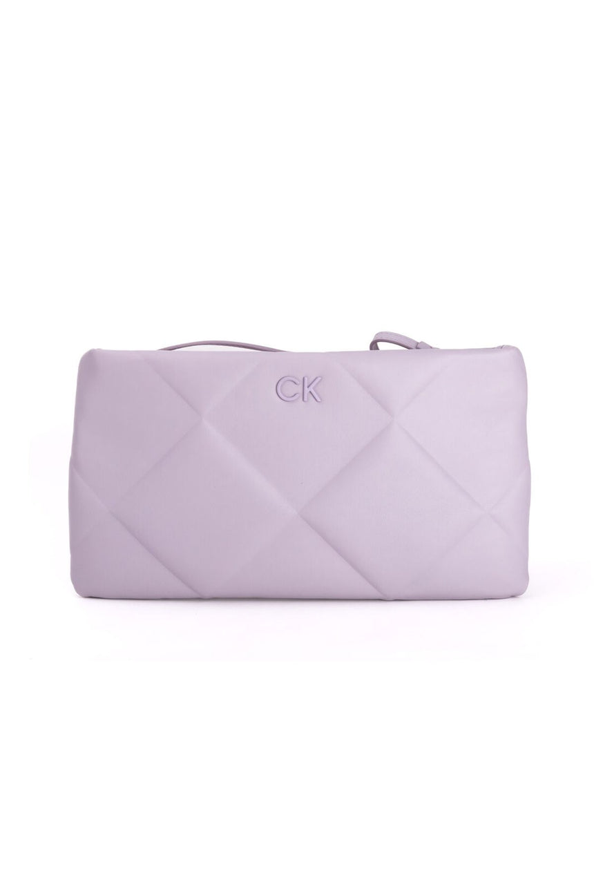 Calvin Klein Re-Lock Ouılt Crossovers Çapraz Askılı Kadın Çantası Purple