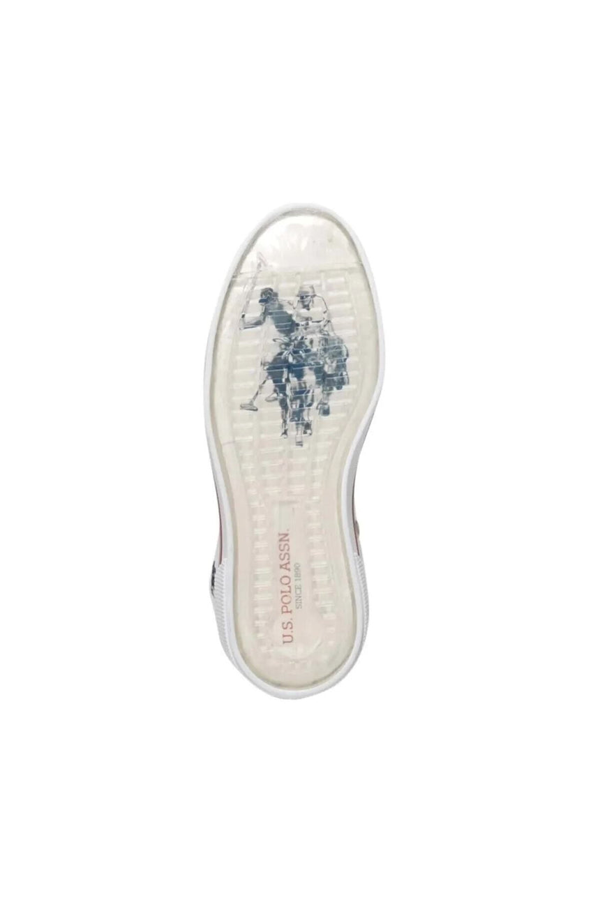 Us Polo Assn 3M Penelope High 3Fx Kadın Sneakers Beyaz