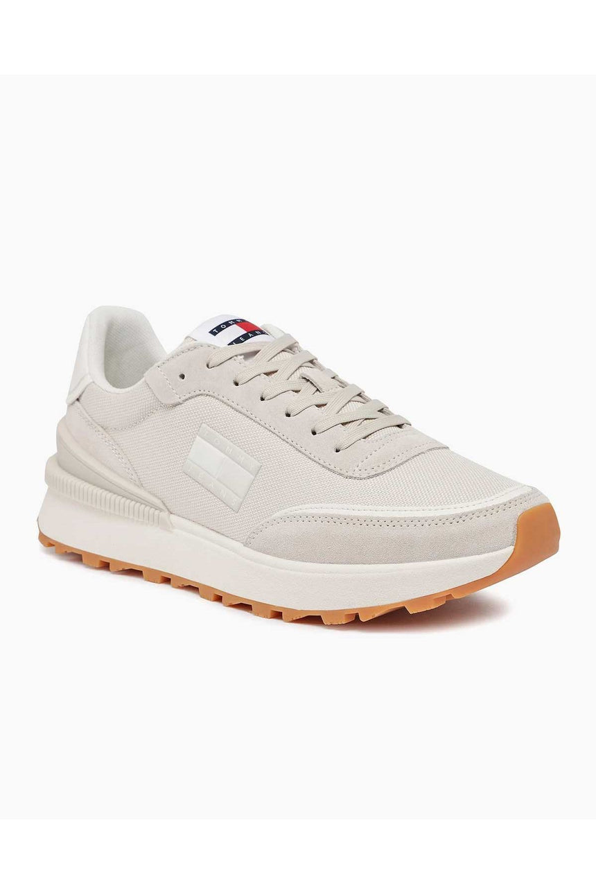 Tommy Hilfiger Tecnihal Runner Low Top Sneakers Bleached Stone