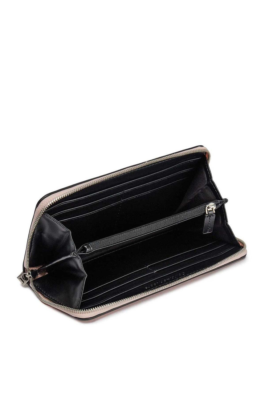 Calvin Klein Sculpted Mono Zip Around Cüzdan Pink