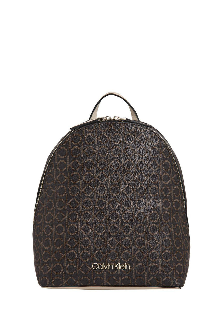 Calvin Klein Mono Sm Kadın Sırt Çantası Brown Mono