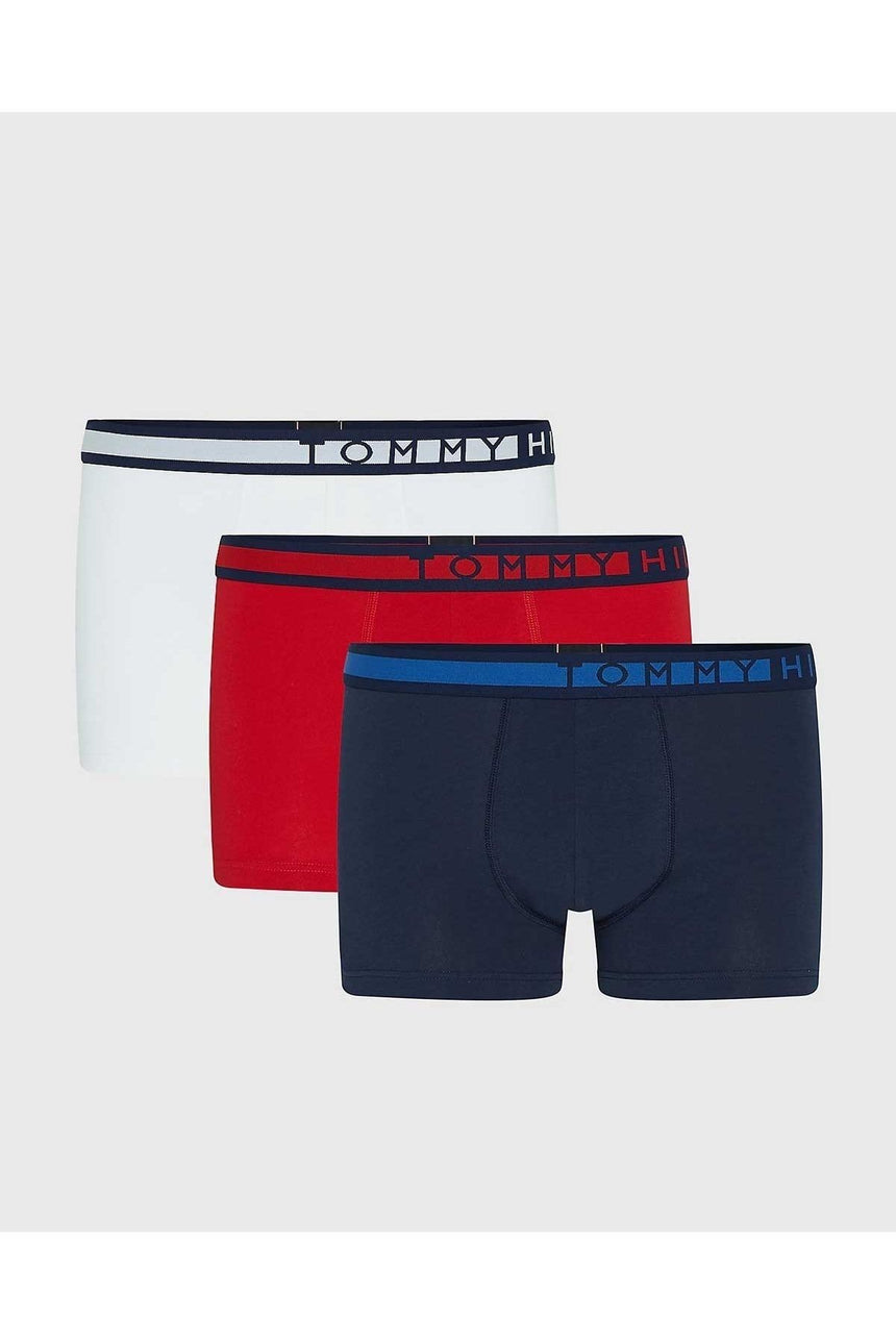 Tommy Hilfiger Trunk Bagaj Erkek 3'lü Boxer
