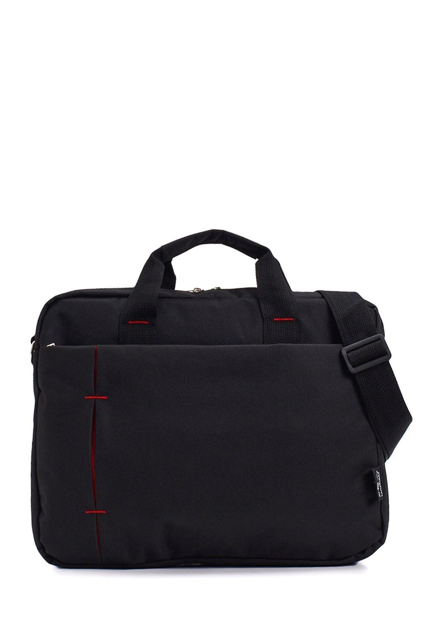 Cambridge Polo Club Kumaş Evrak Çantası Orta Boy Siyah