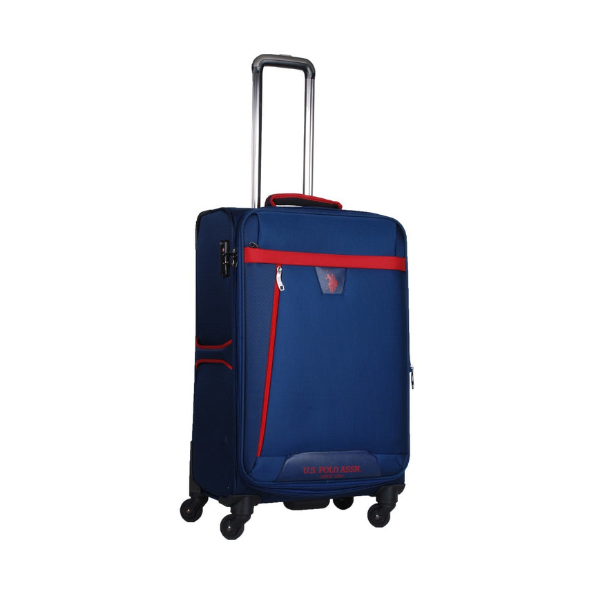 Us Polo Assn İki Ön Bölmeli Orta Boy Valiz Lacivert