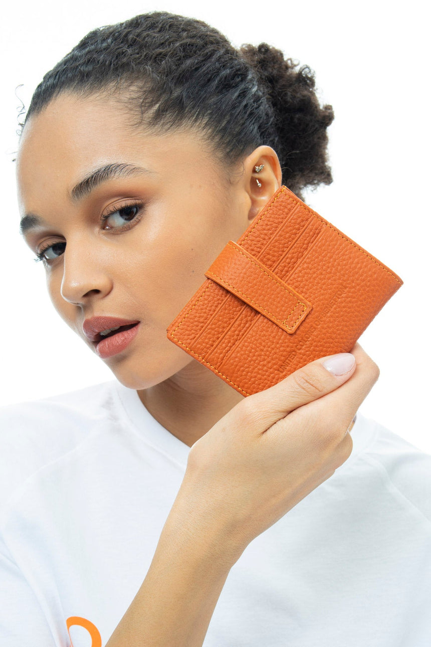 Benetton Çıtçıtlı Kartlık Turuncu