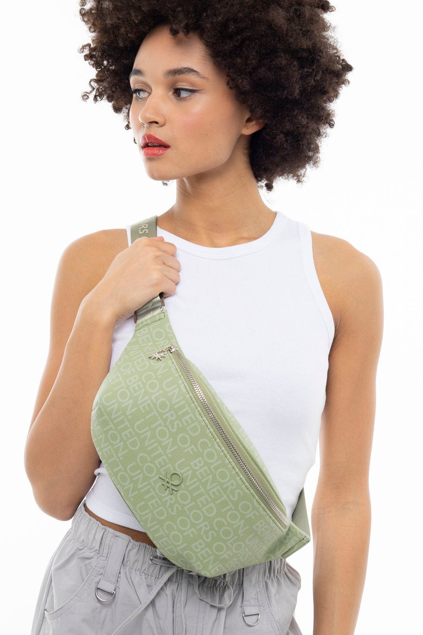 Benetton Kadın Bel Çantası Yeşil
