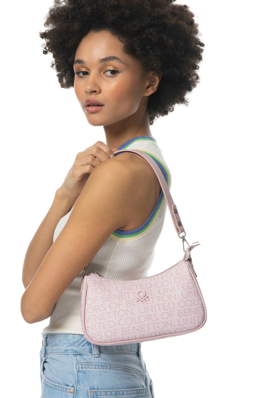 Benetton Kadın Omuz Çantası Pembe