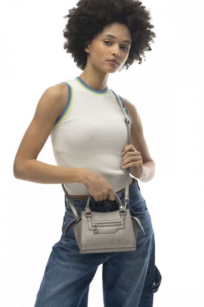 Benetton Mini Çapraz Askılı Çanta Altın