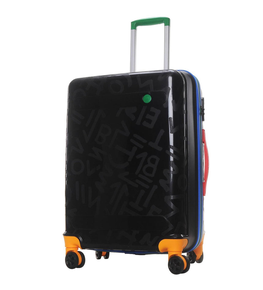 Benetton Büyük Boy 70 Cm Valiz Black