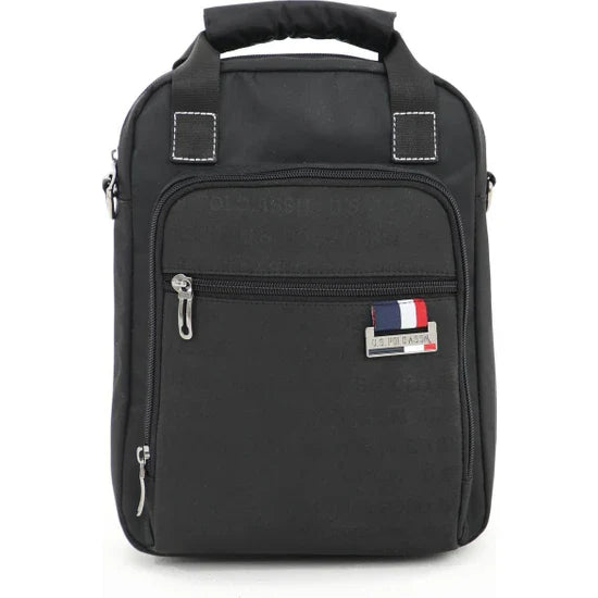Us Polo Erkek Çapraz Askılı Çanta Siyah