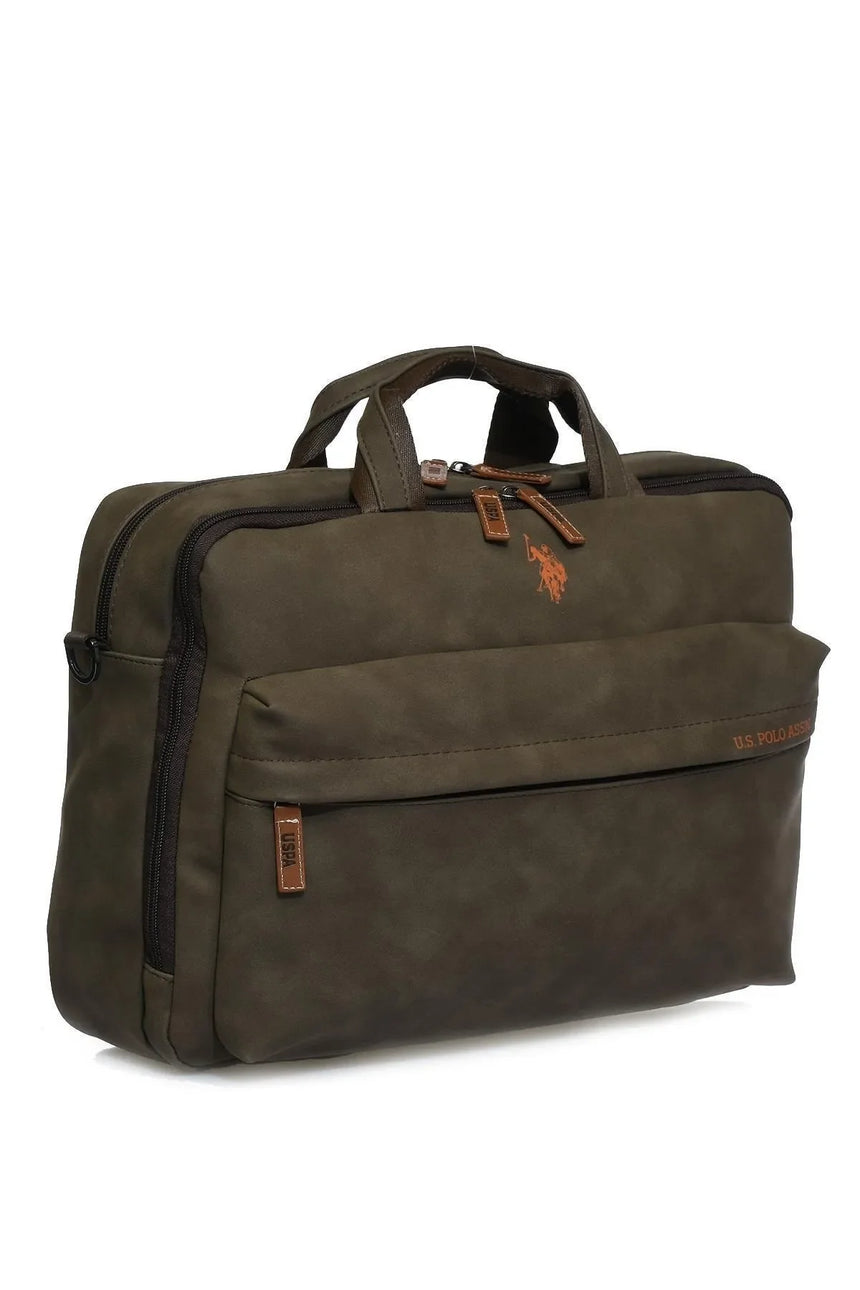 Us Polo Erkek Evrak Çantası Kahverengi