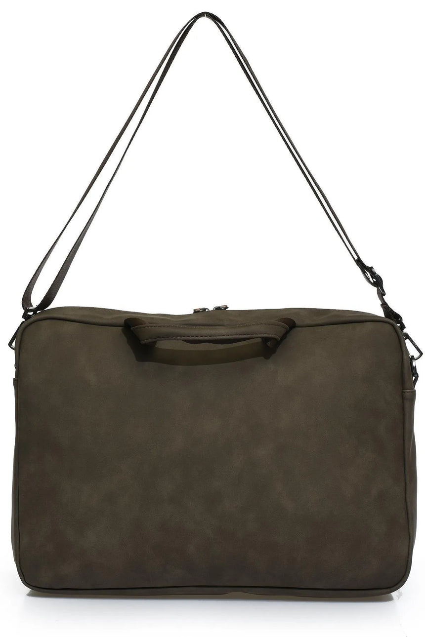 Us Polo Erkek Evrak Çantası Kahverengi