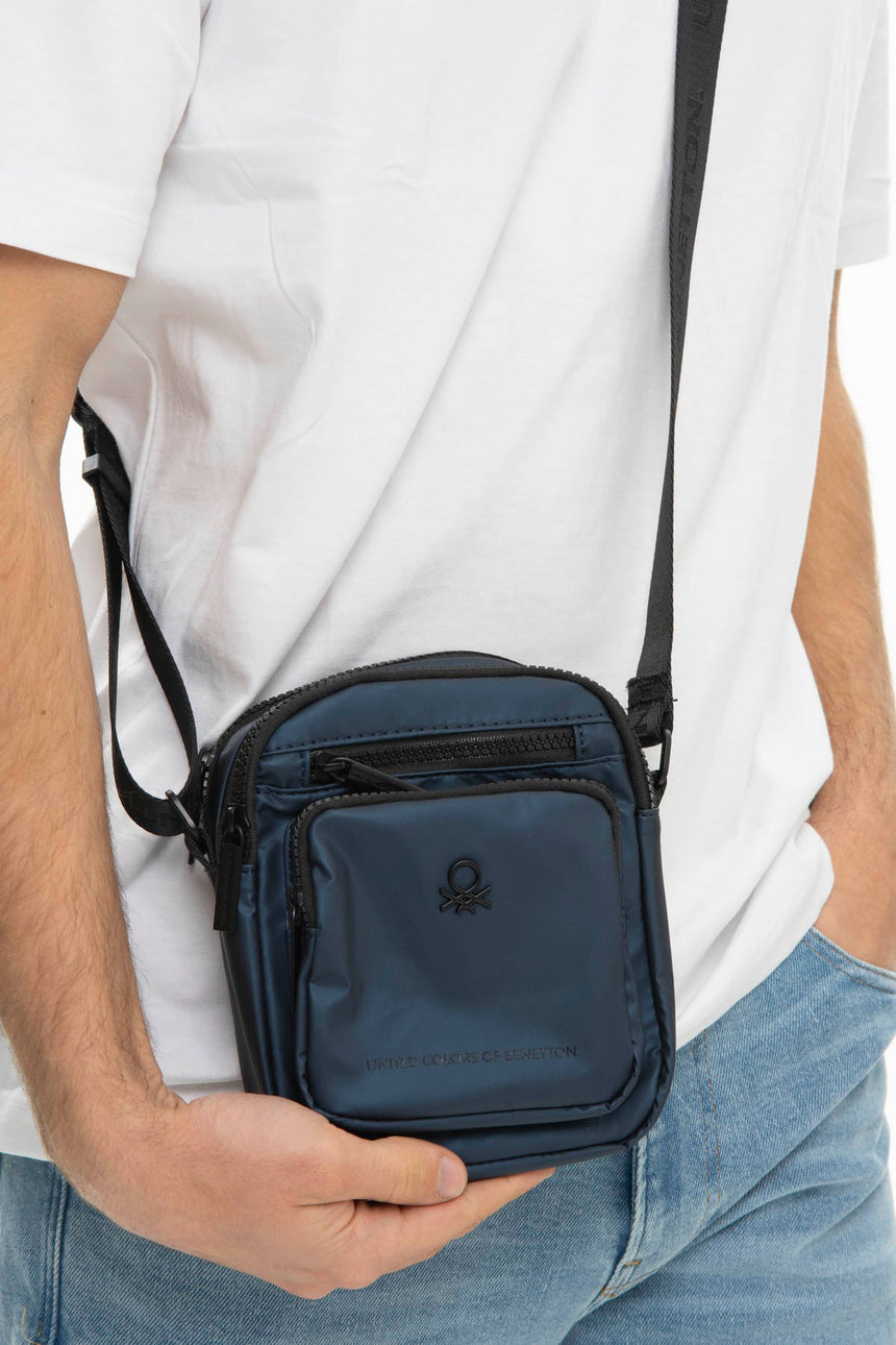 Benetton Çapraz Askılı Çanta Lacivert