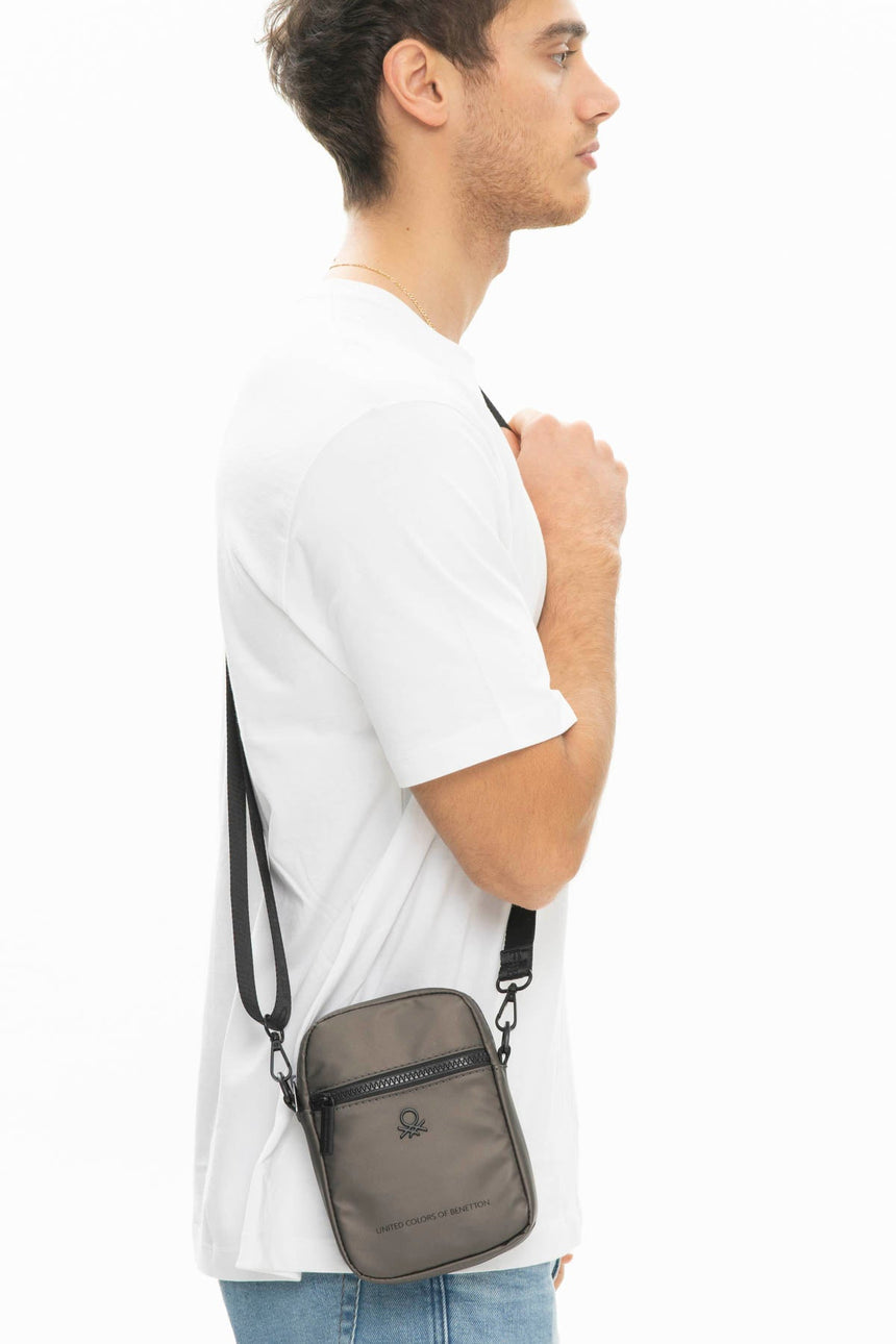 Benetton Çapraz Askılı Çanta Bronz