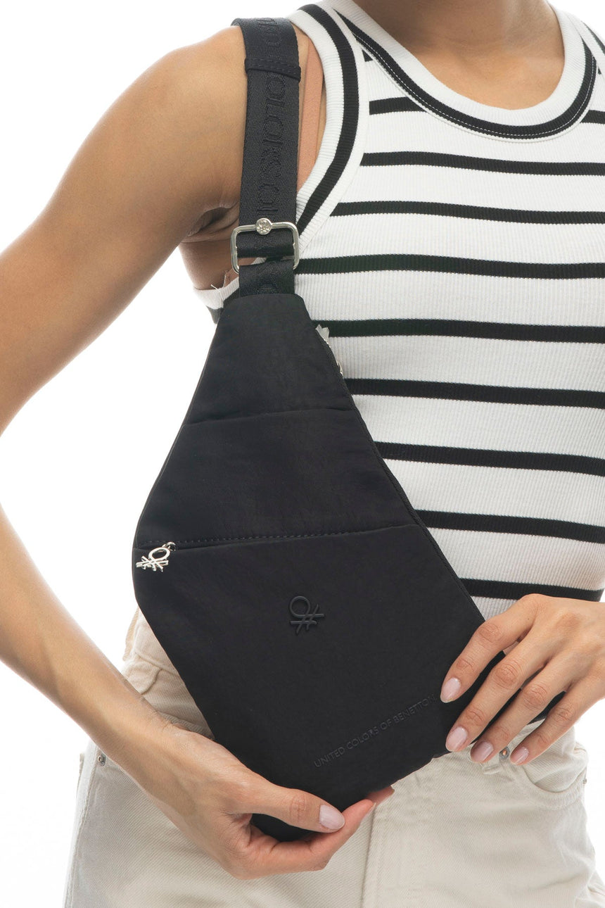 Benetton Bel Çantası Siyah