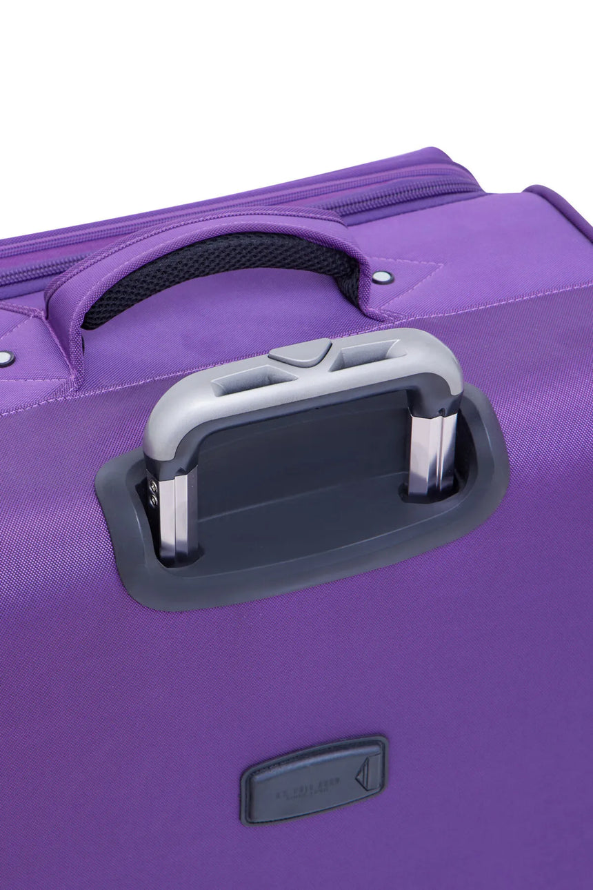 Us Polo Assn Kumaş Kabin Boy Valiz Mor