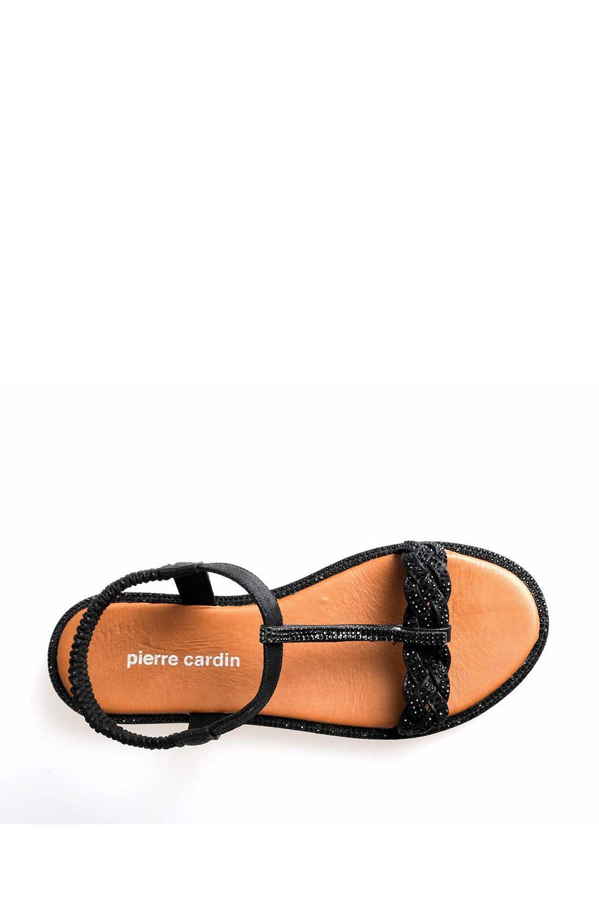 Pierre Cardin Bilek Detaylı Kadın Terlik Siyah