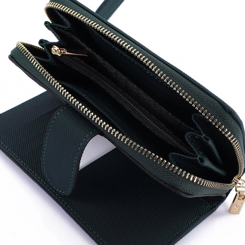 Us Polo Assn Tutma Kulplu Kadın Cüzdanı Petrol