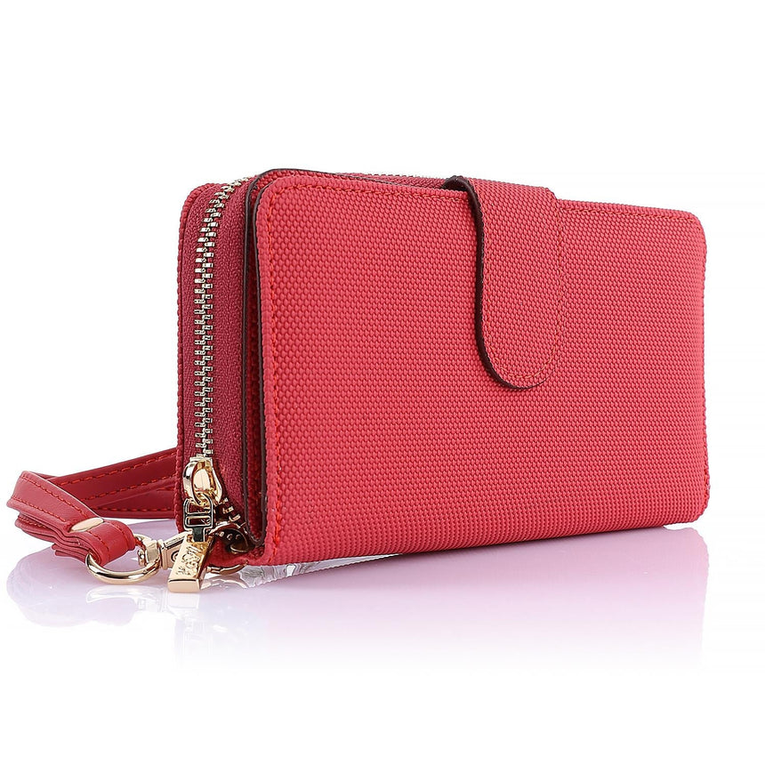 Us Polo Assn Tutma Kulplu Kadın Cüzdanı Kırmızı