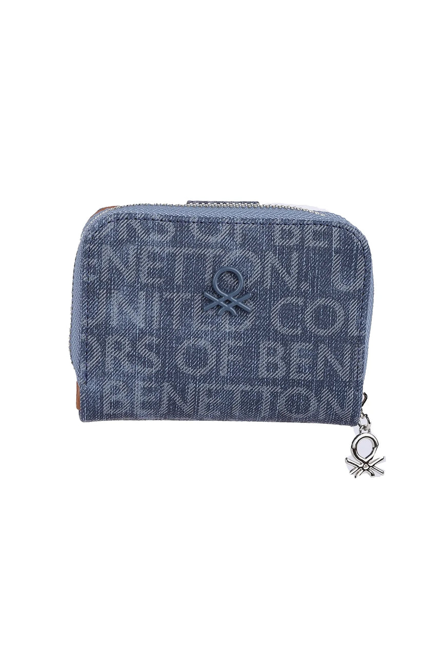 Benetton Çıtçıtlı Cüzdan Kot - Lacivert