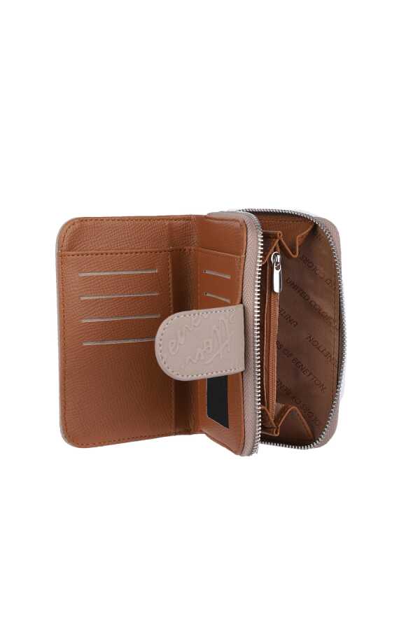 Benetton Çıtçıtlı Cüzdan Taş